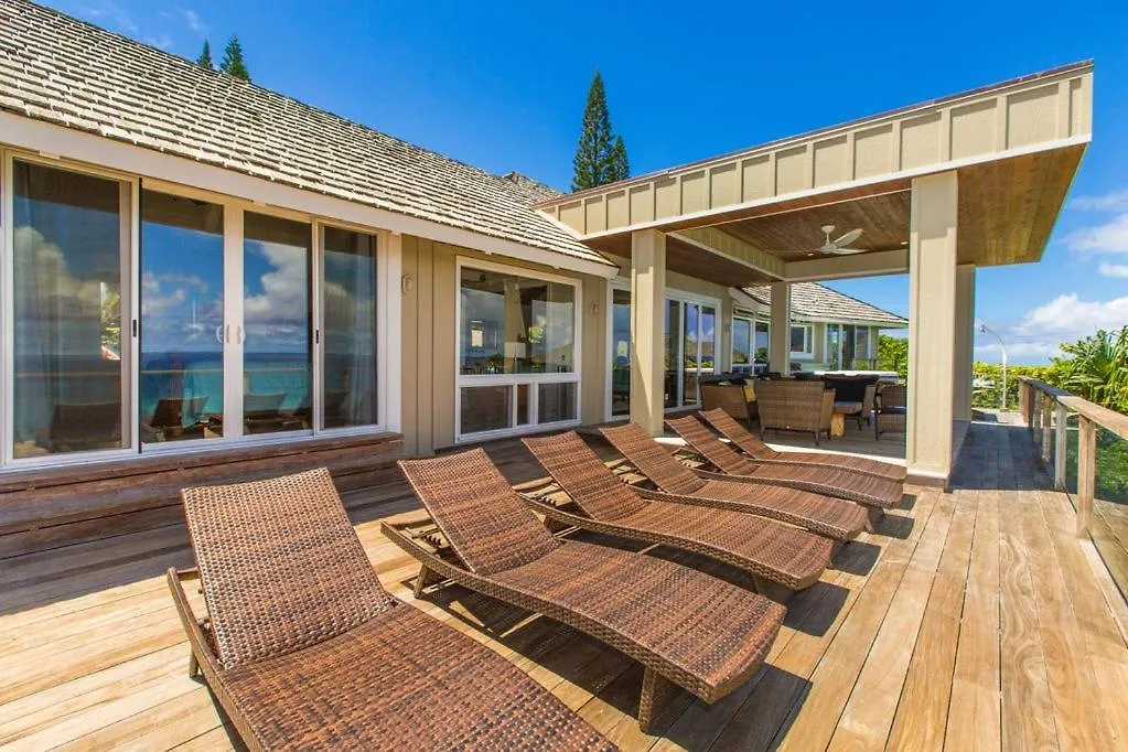 פרינסוויל North Shore Kauai Villa With Magnificent Views 0*,